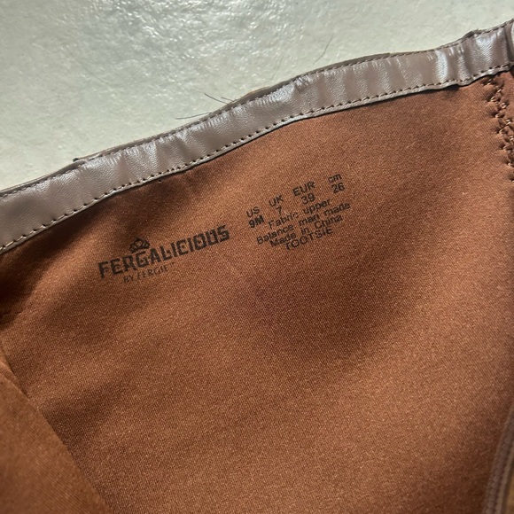 Furgalicious Women's Brown Braided Shaft Mid-Calf Boots - Picture 7 of 10